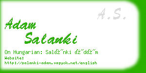 adam salanki business card